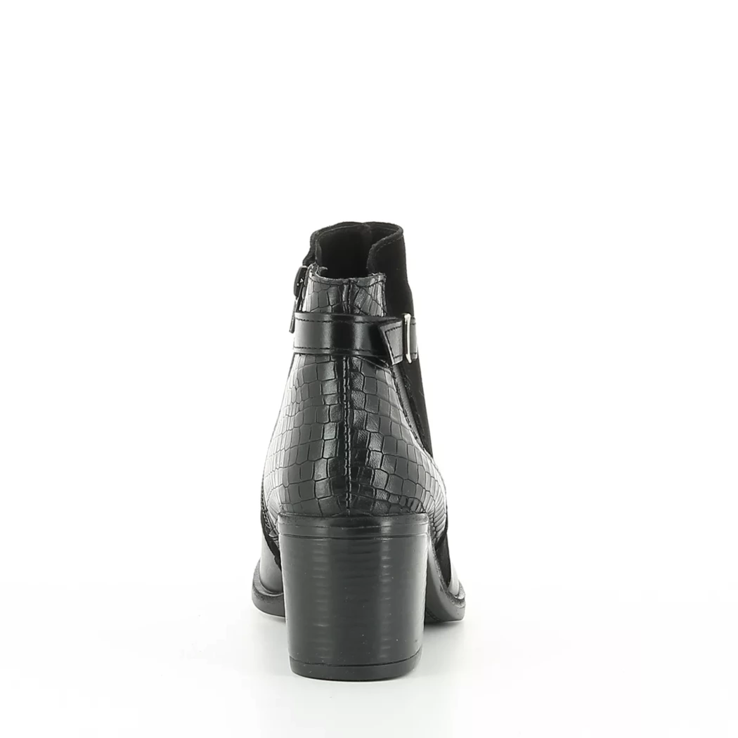 Image (3) de la chaussures Simplement B - Boots Noir en Cuir