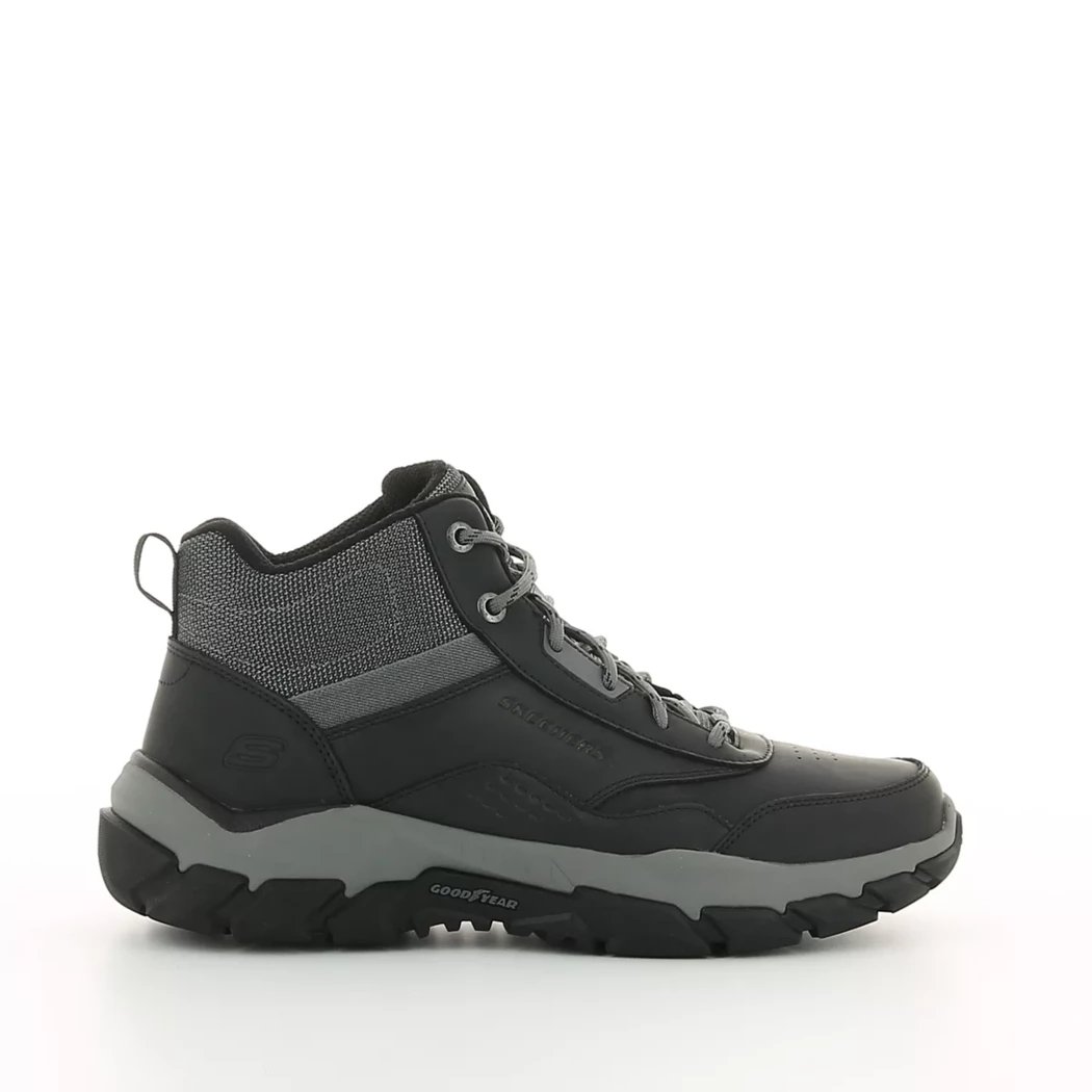 Image (2) de la chaussures Skechers - Bottines Noir en Cuir synthétique