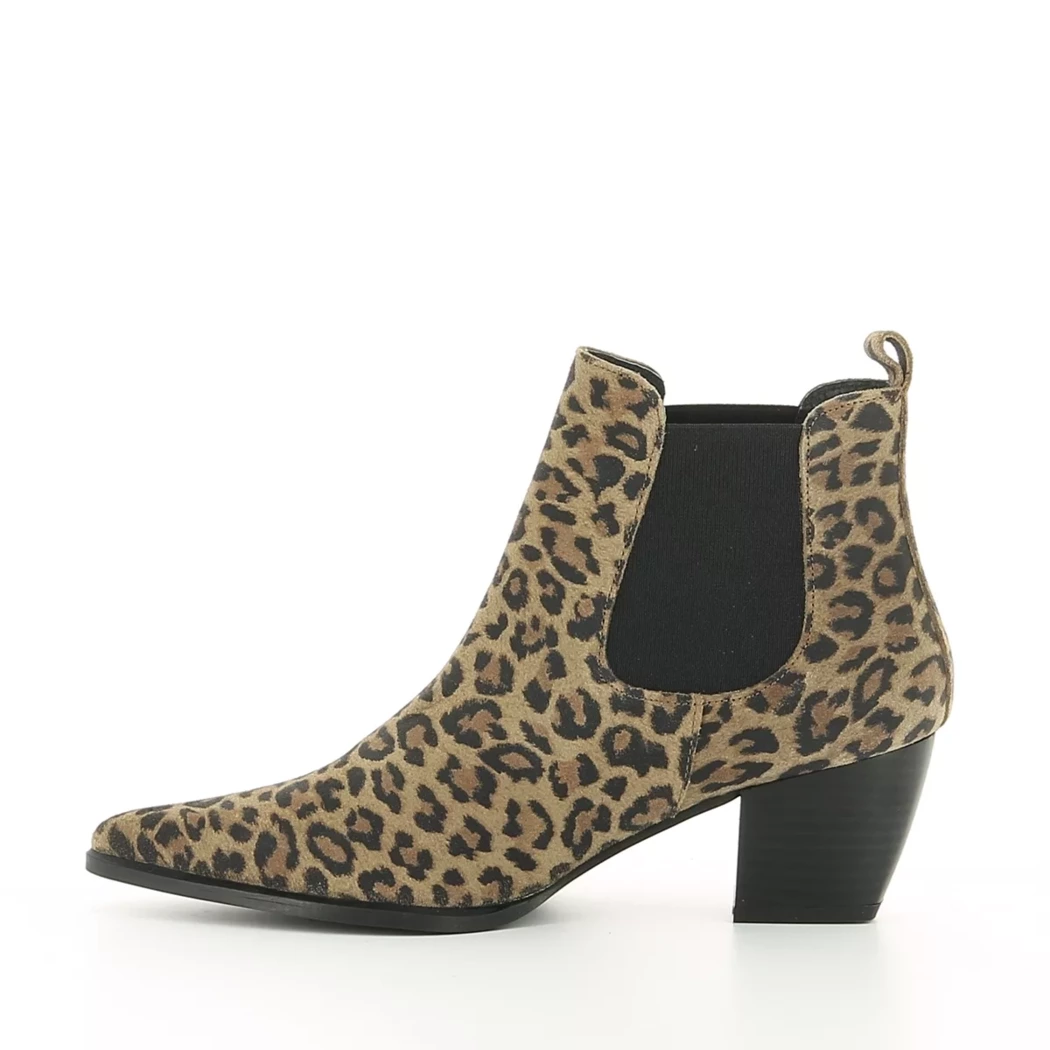 Image (4) de la chaussures Nuit Platine - Boots Marron en Cuir Image (4) de la chaussures Nuit Platine - Boots Marron en Cuir