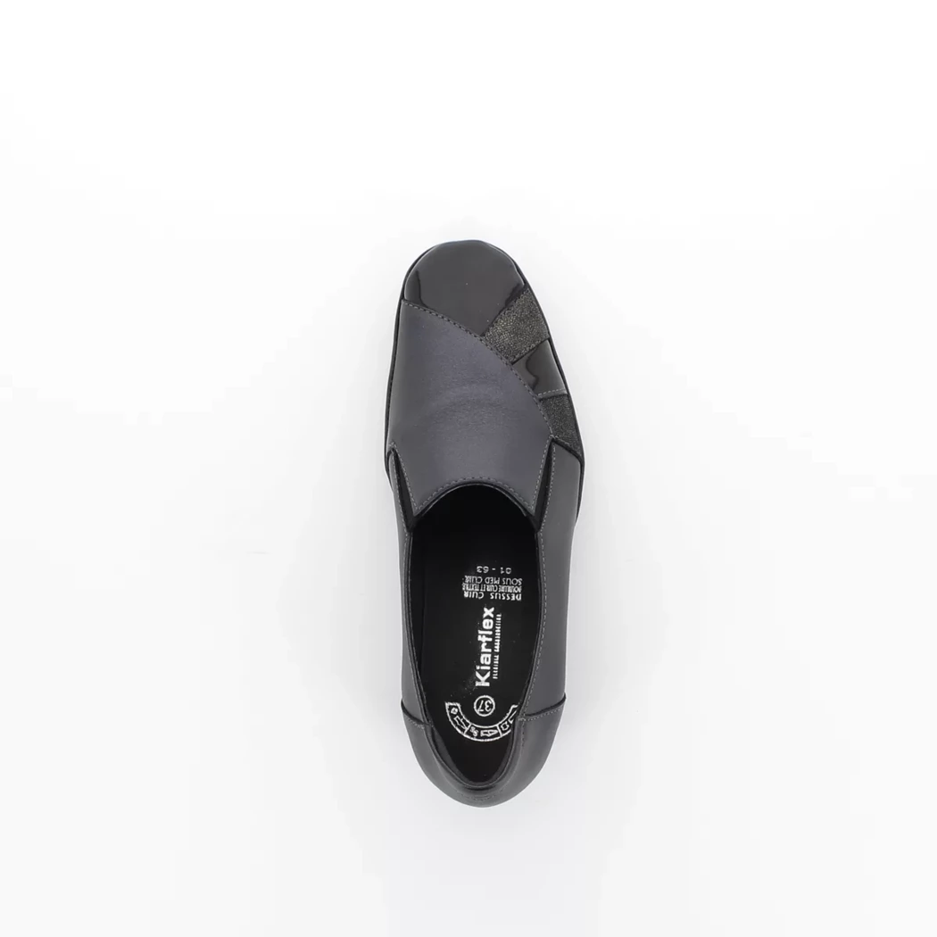 Image (6) de la chaussures Kiarflex - Mocassins Noir en Cuir