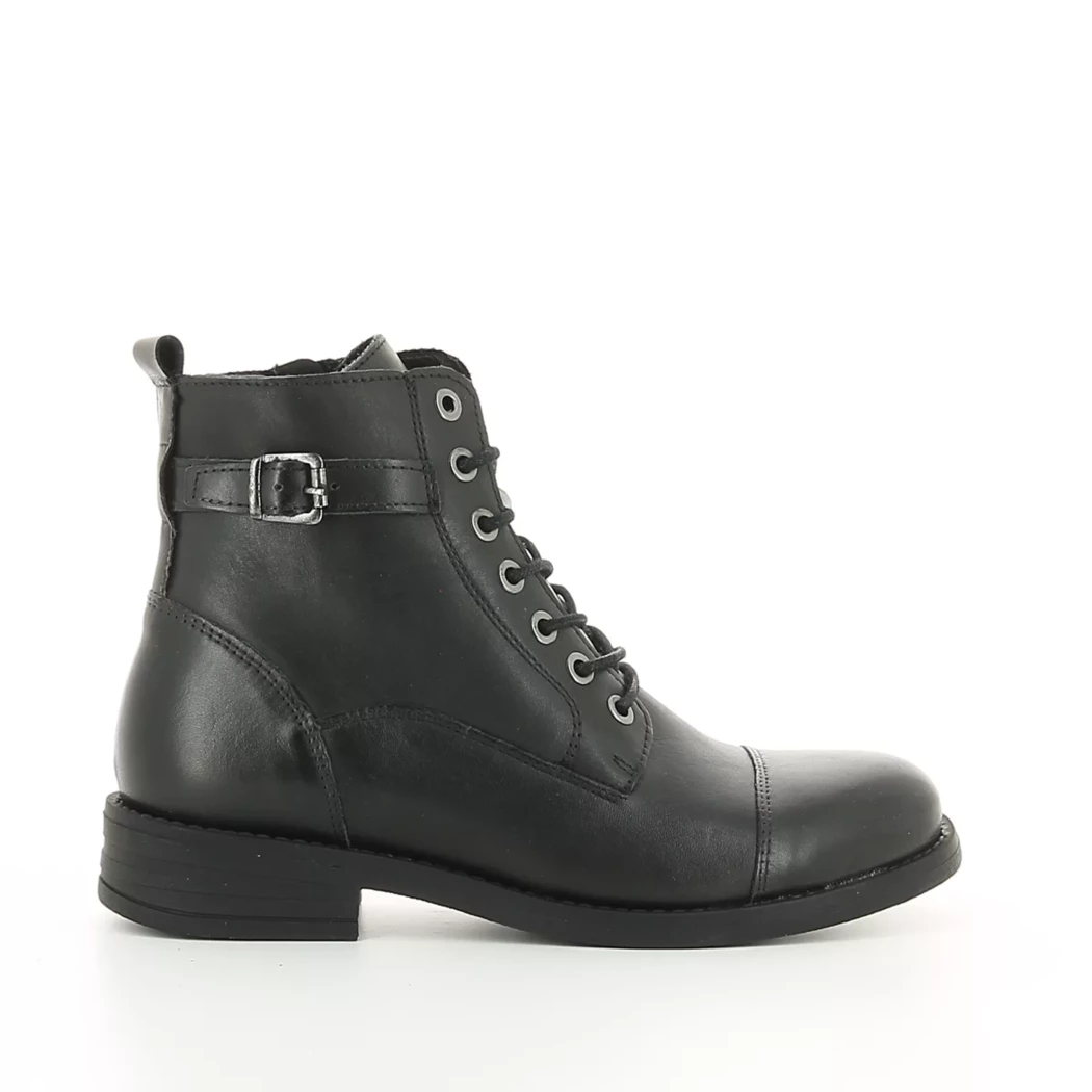 Image (2) de la chaussures Simplement B - Bottines Noir en Cuir