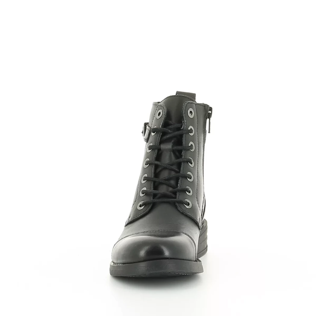 Image (5) de la chaussures Simplement B - Bottines Noir en Cuir