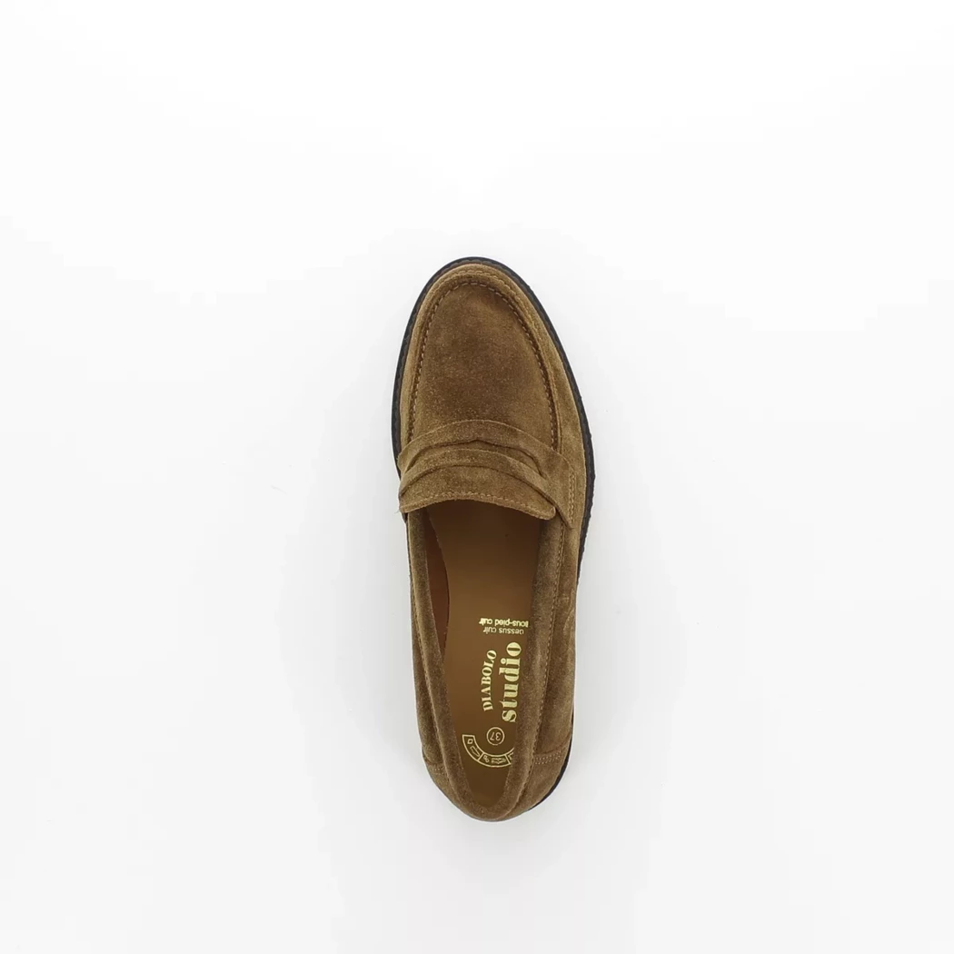 Image (6) de la chaussures Diabolo Studio - Mocassins Taupe en Cuir nubuck Image (6) de la chaussures Diabolo Studio - Mocassins Taupe en Cuir nubuck
