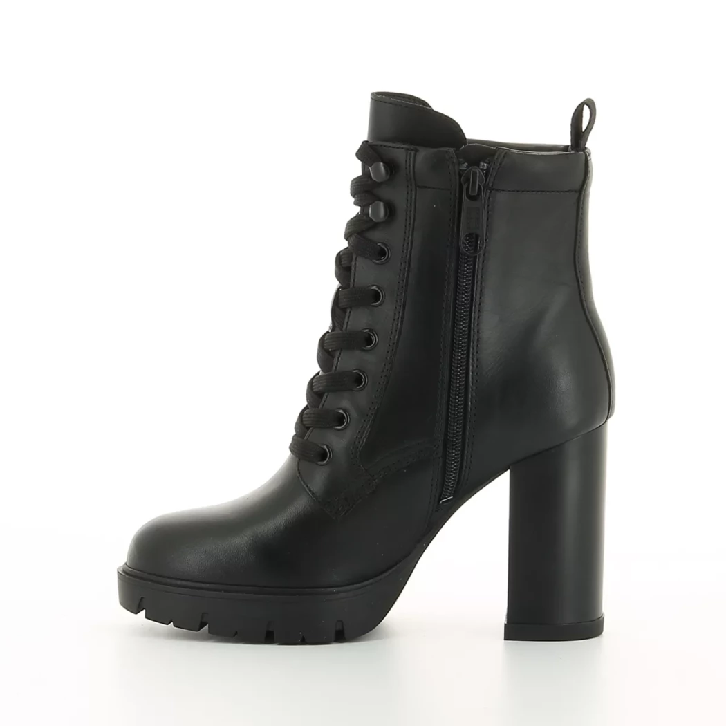Image (4) de la chaussures Tommy jeans - Bottines Noir en Cuir