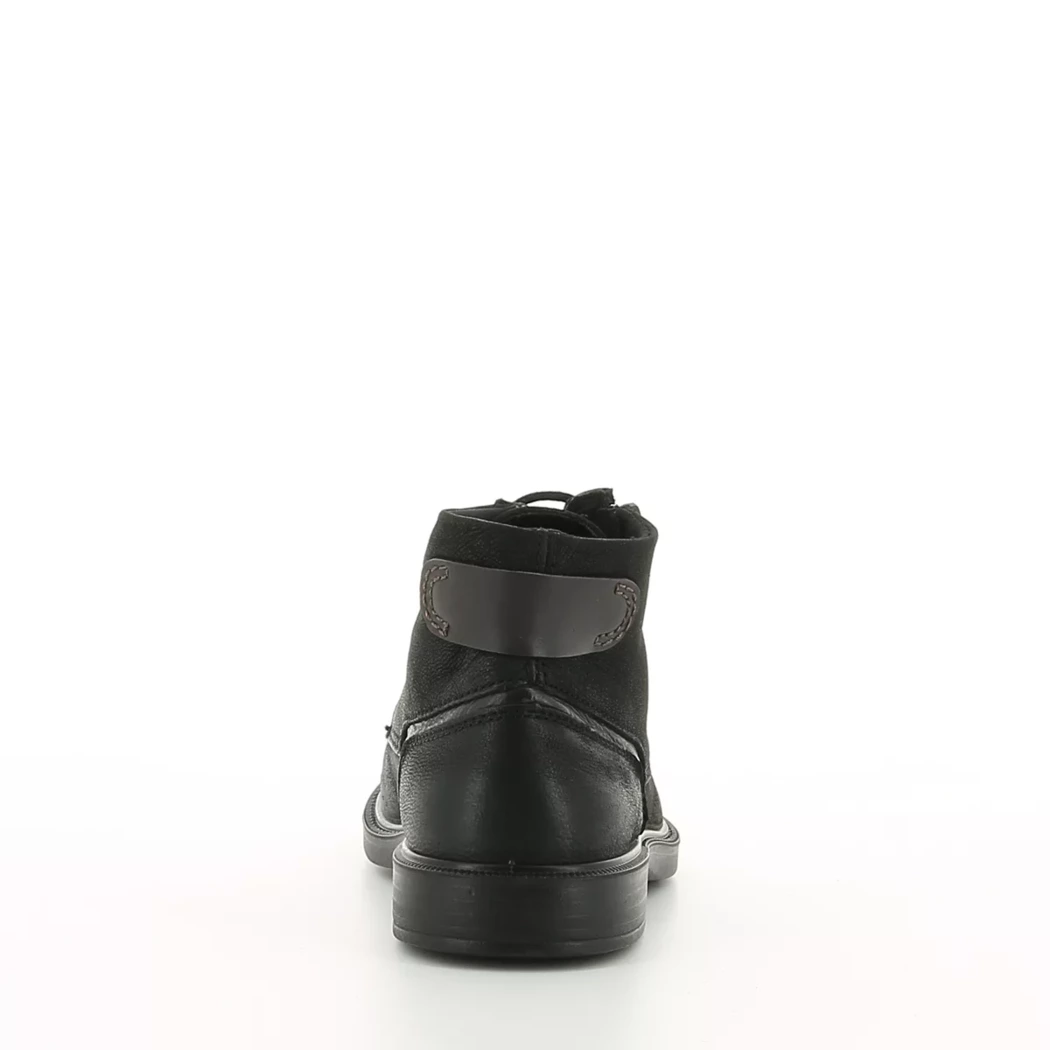 Image (3) de la chaussures Trek Stone - Bottines Noir en Cuir