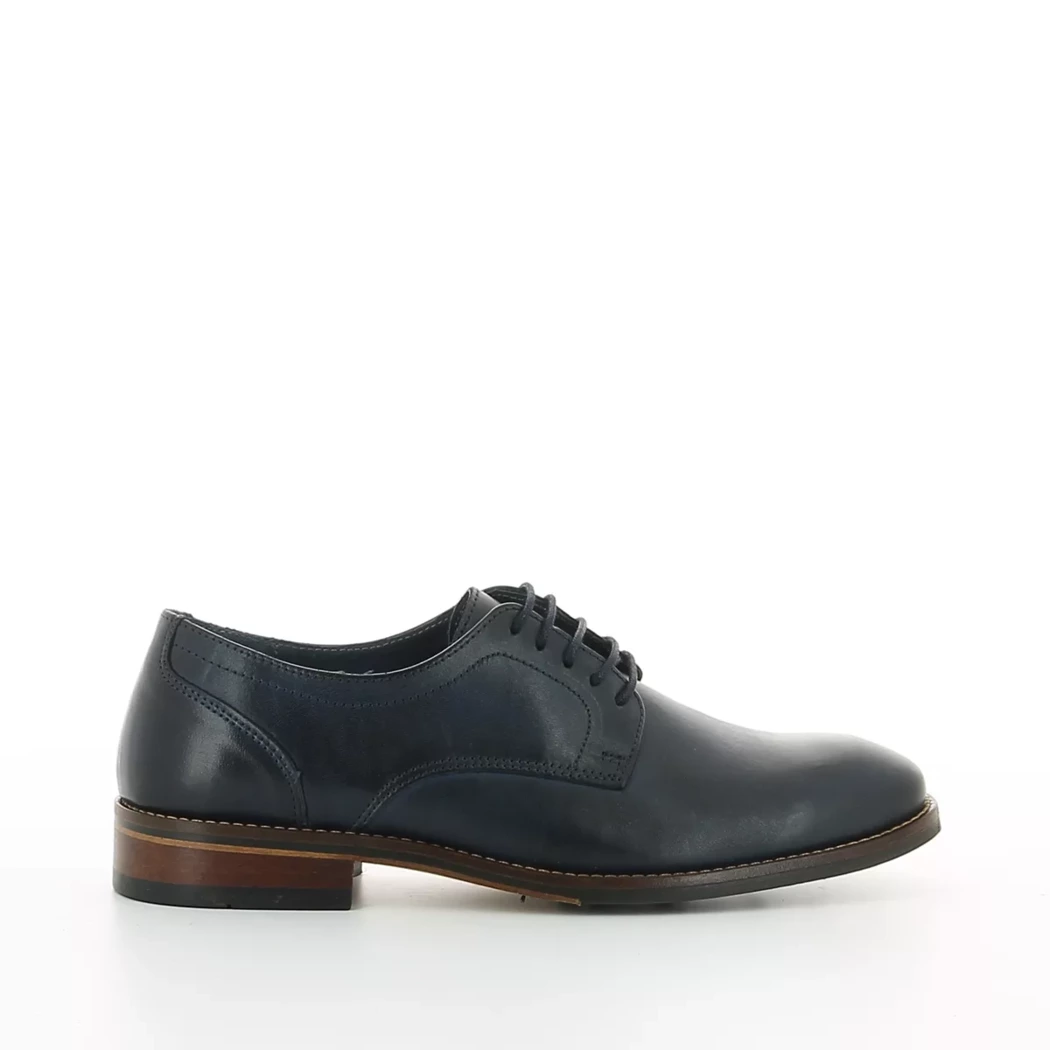 Image (2) de la chaussures Thomas Strenton - Chaussures à lacets Bleu en Cuir