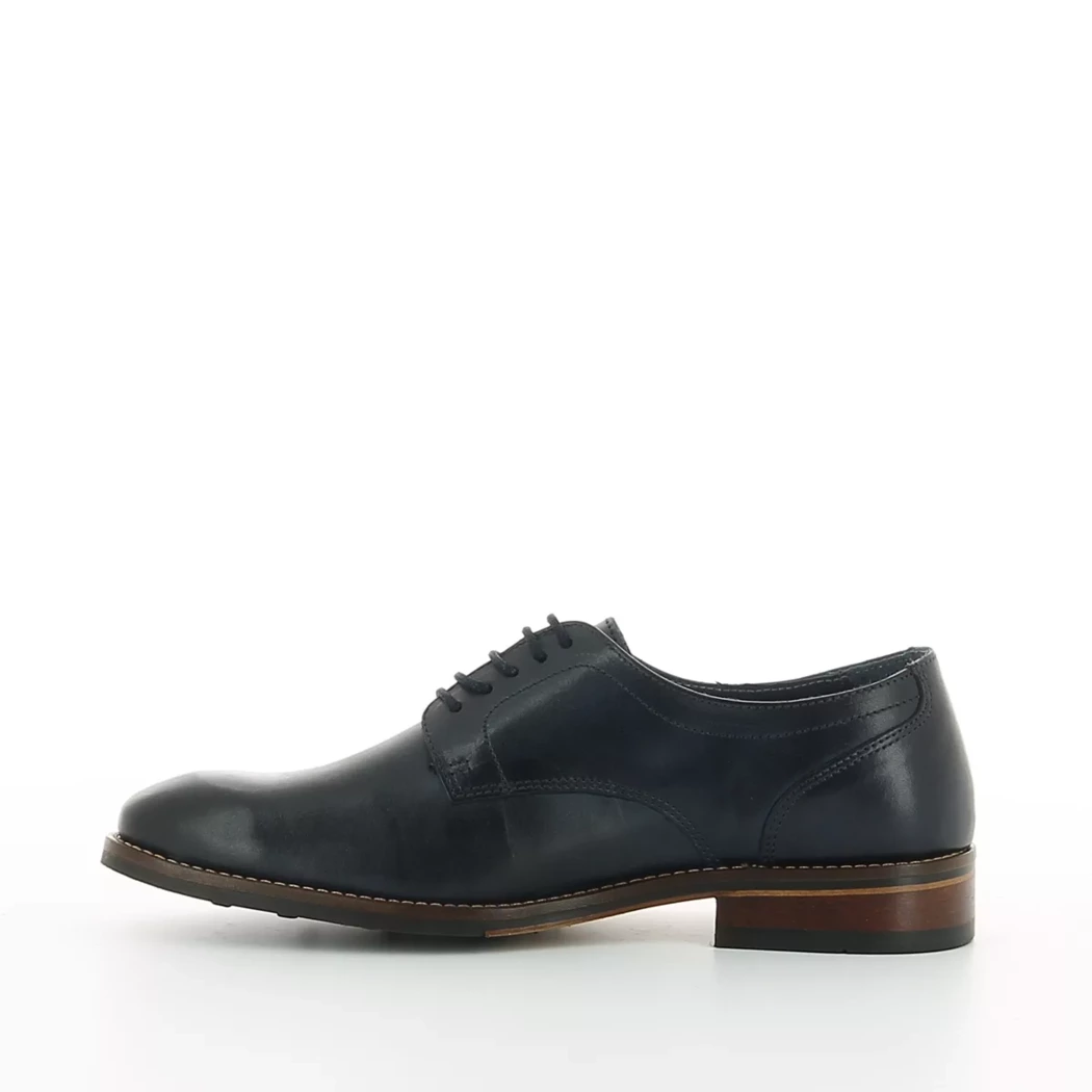 Image (4) de la chaussures Thomas Strenton - Chaussures à lacets Bleu en Cuir