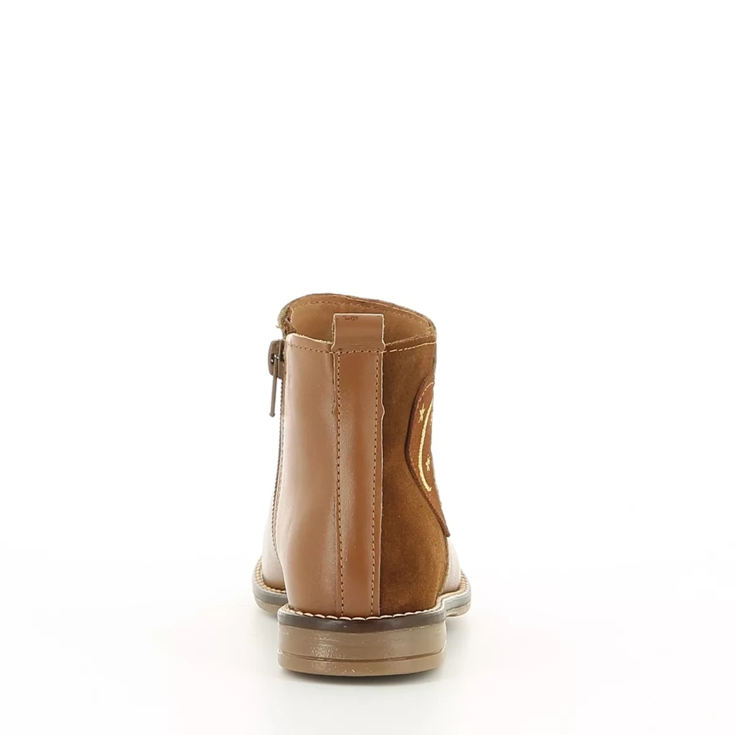 Image (3) de la chaussures Les Fees de Bengale - Boots Cuir naturel / Cognac en Cuir