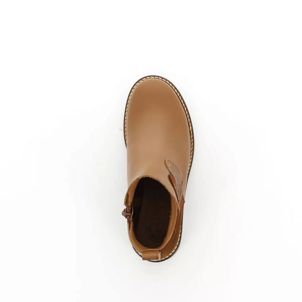 Image (6) de la chaussures Les Fees de Bengale - Boots Cuir naturel / Cognac en Cuir