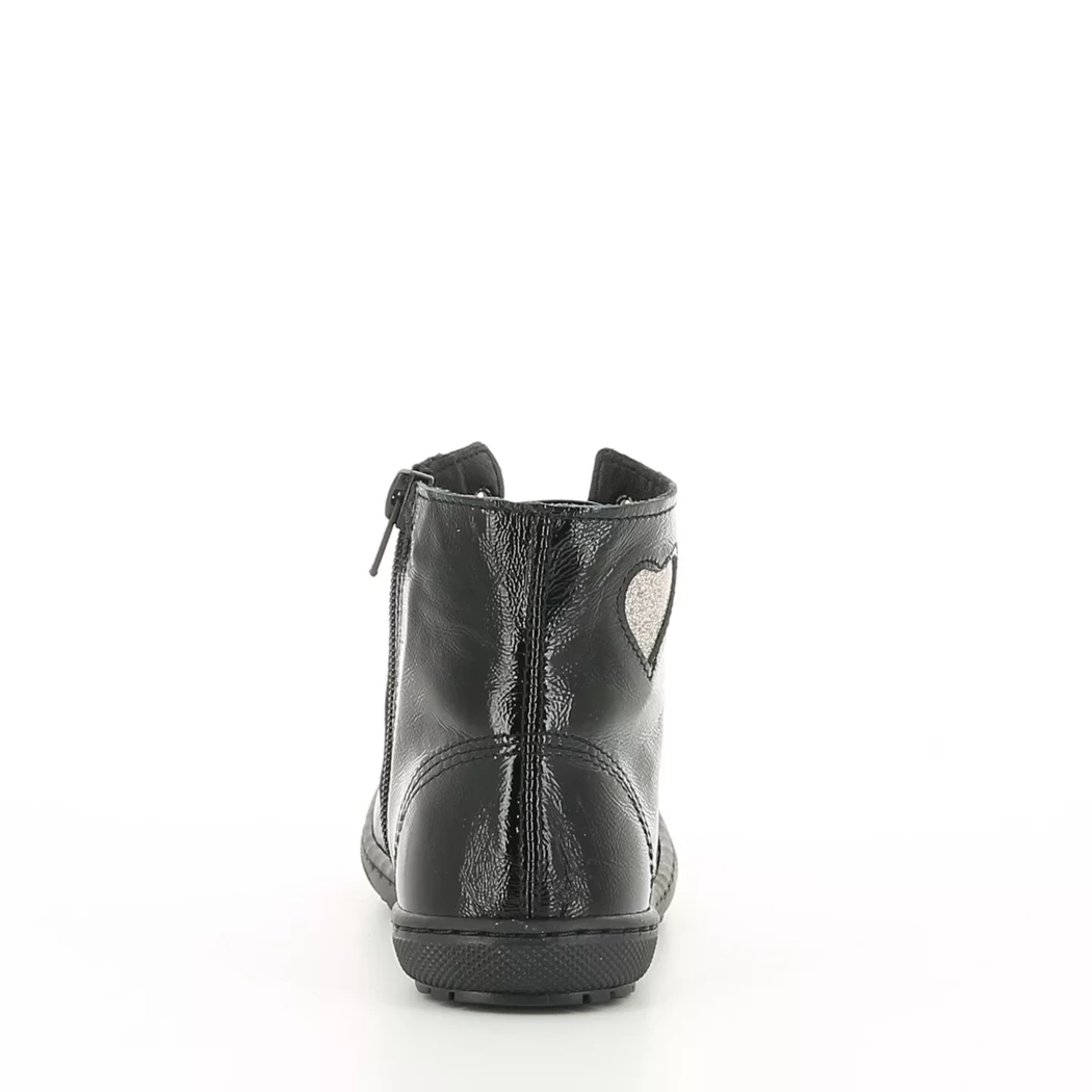 Image (3) de la chaussures Diabolo Studio - Bottines Noir en Cuir vernis