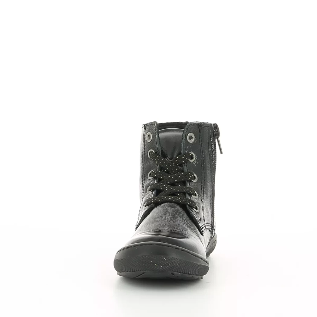 Image (5) de la chaussures Diabolo Studio - Bottines Noir en Cuir vernis