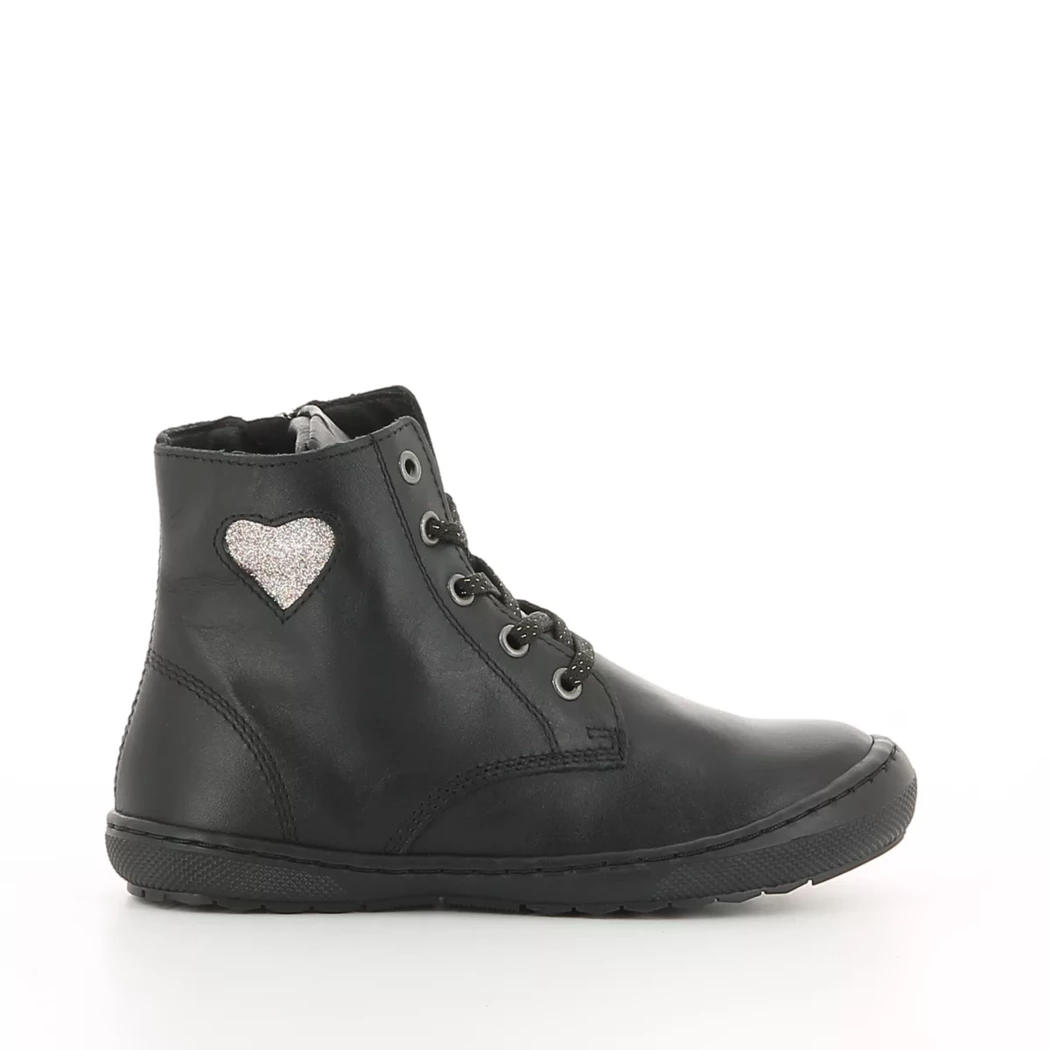 Image (2) de la chaussures Diabolo Studio - Bottines Noir en Cuir