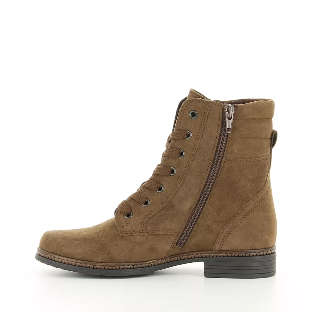Image (4) de la chaussures Gabor - Bottines Cuir naturel / Cognac en Cuir nubuck
