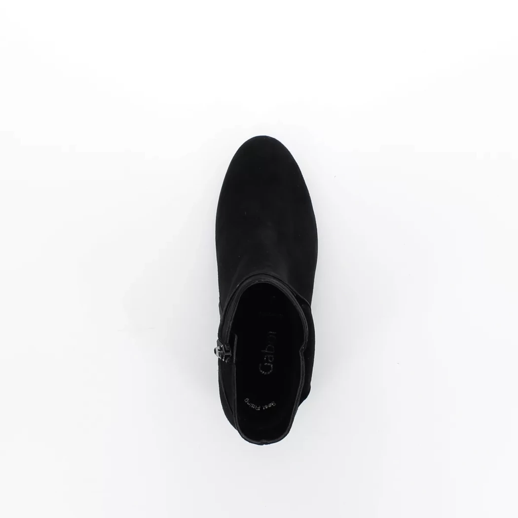 Image (6) de la chaussures Gabor - Boots Noir en Cuir nubuck