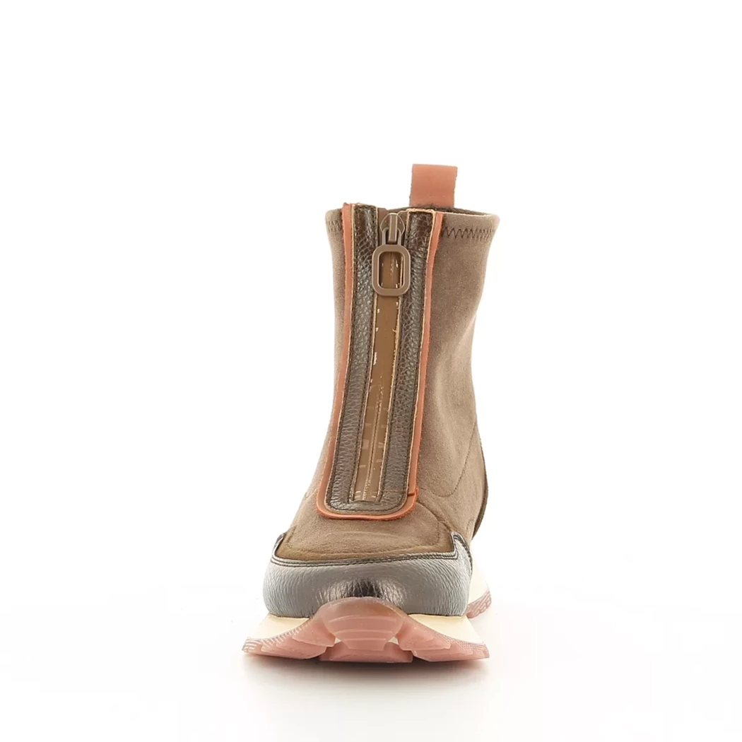 Image (5) de la chaussures Hispanitas - Boots Marron en Cuir