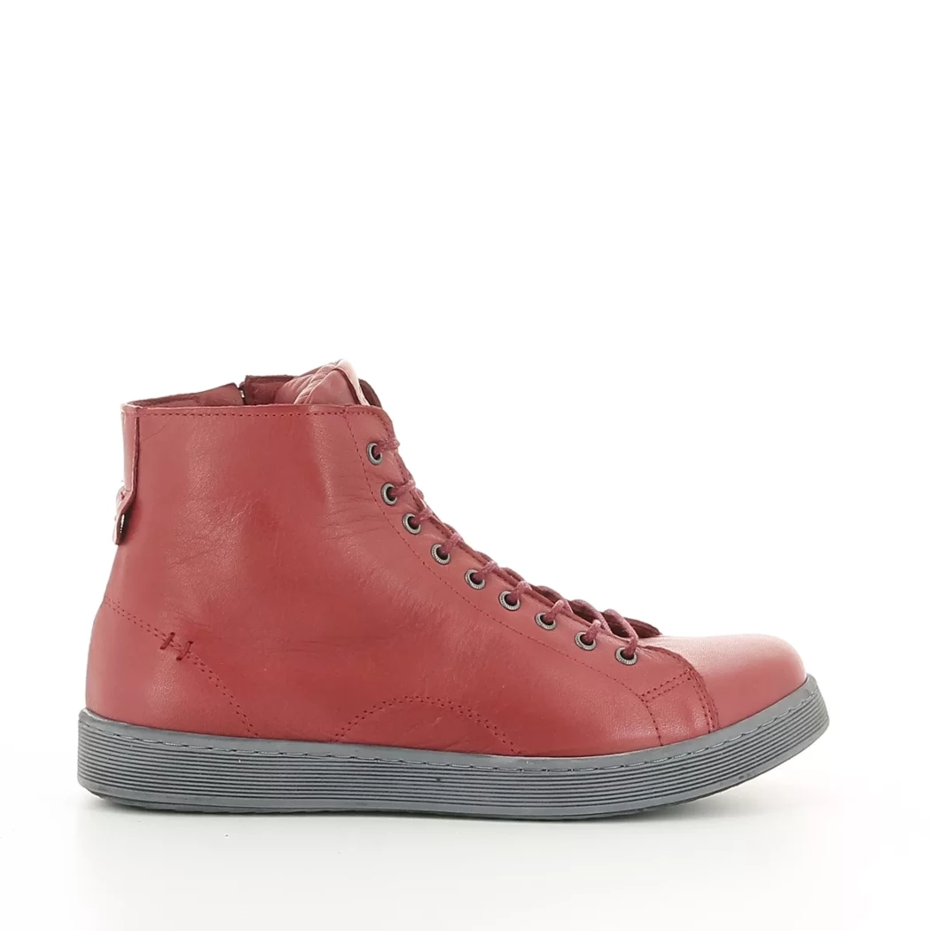 Image (2) de la chaussures Andrea Conti - Bottines Rose en Cuir