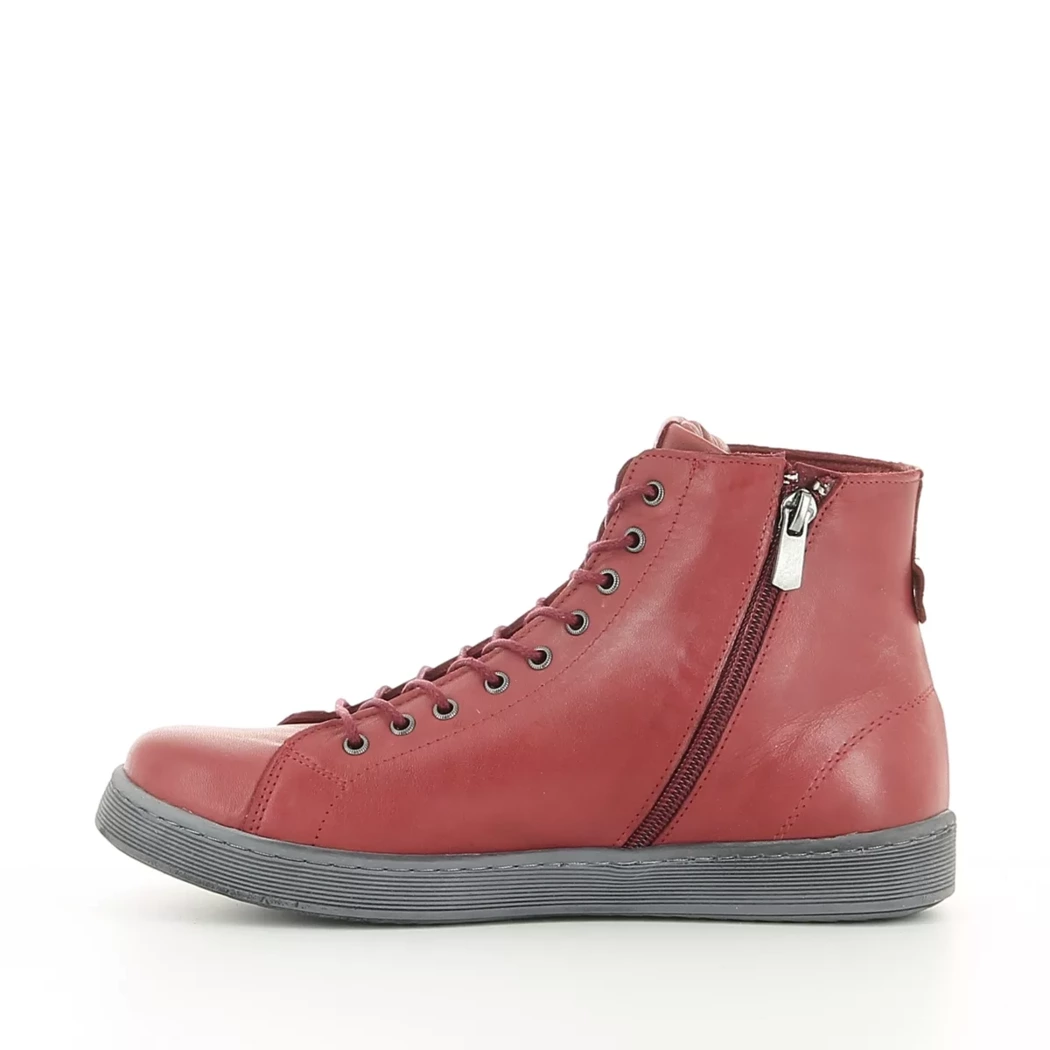 Image (4) de la chaussures Andrea Conti - Bottines Rose en Cuir