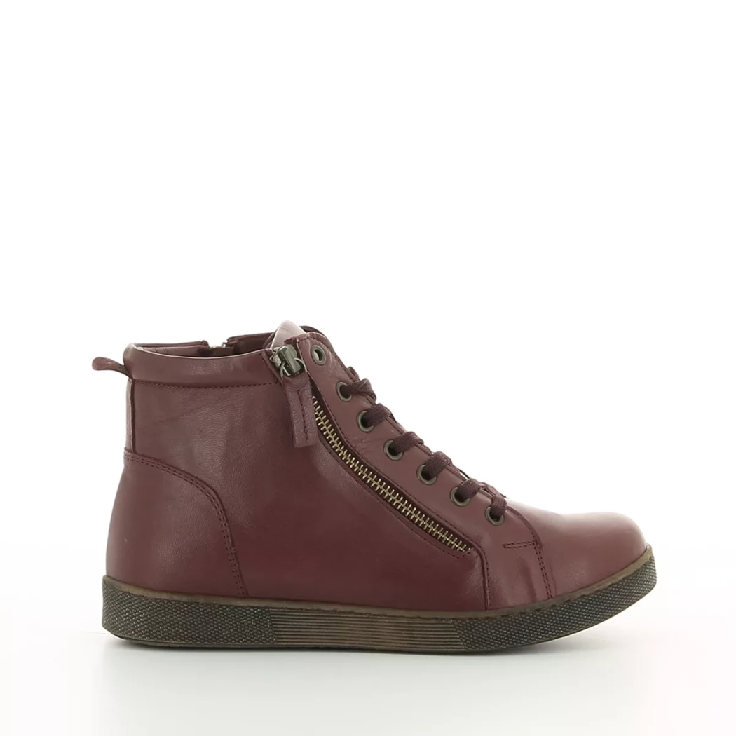 Image (2) de la chaussures Andrea Conti - Bottines Bordeaux en Cuir Image (2) de la chaussures Andrea Conti - Bottines Bordeaux en Cuir