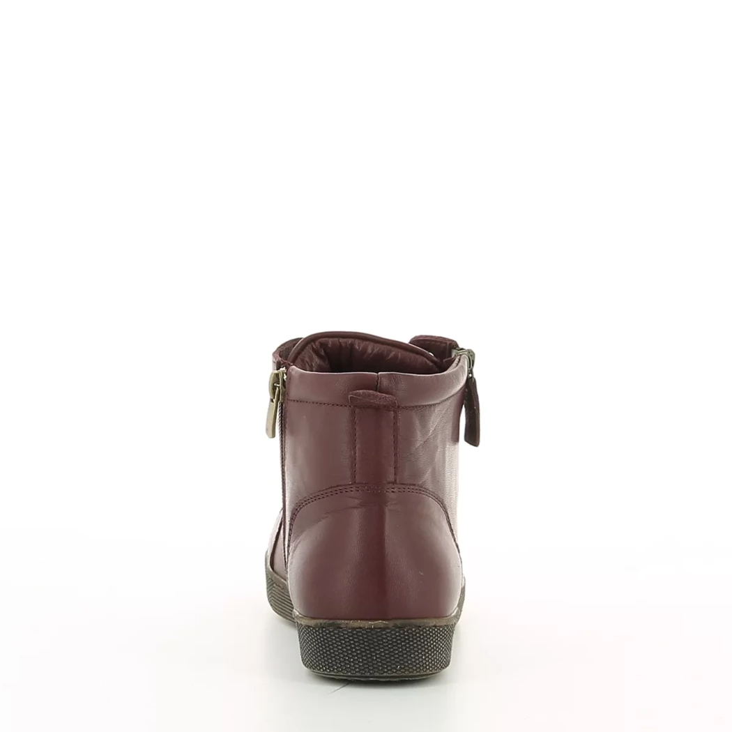 Image (3) de la chaussures Andrea Conti - Bottines Bordeaux en Cuir Image (3) de la chaussures Andrea Conti - Bottines Bordeaux en Cuir
