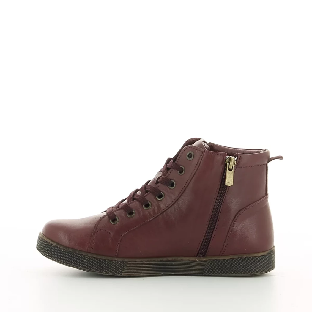 Image (4) de la chaussures Andrea Conti - Bottines Bordeaux en Cuir Image (4) de la chaussures Andrea Conti - Bottines Bordeaux en Cuir