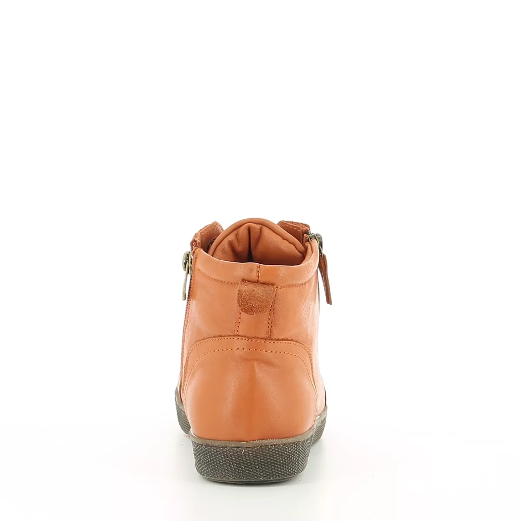 Image (3) de la chaussures Andrea Conti - Bottines Orange en Cuir