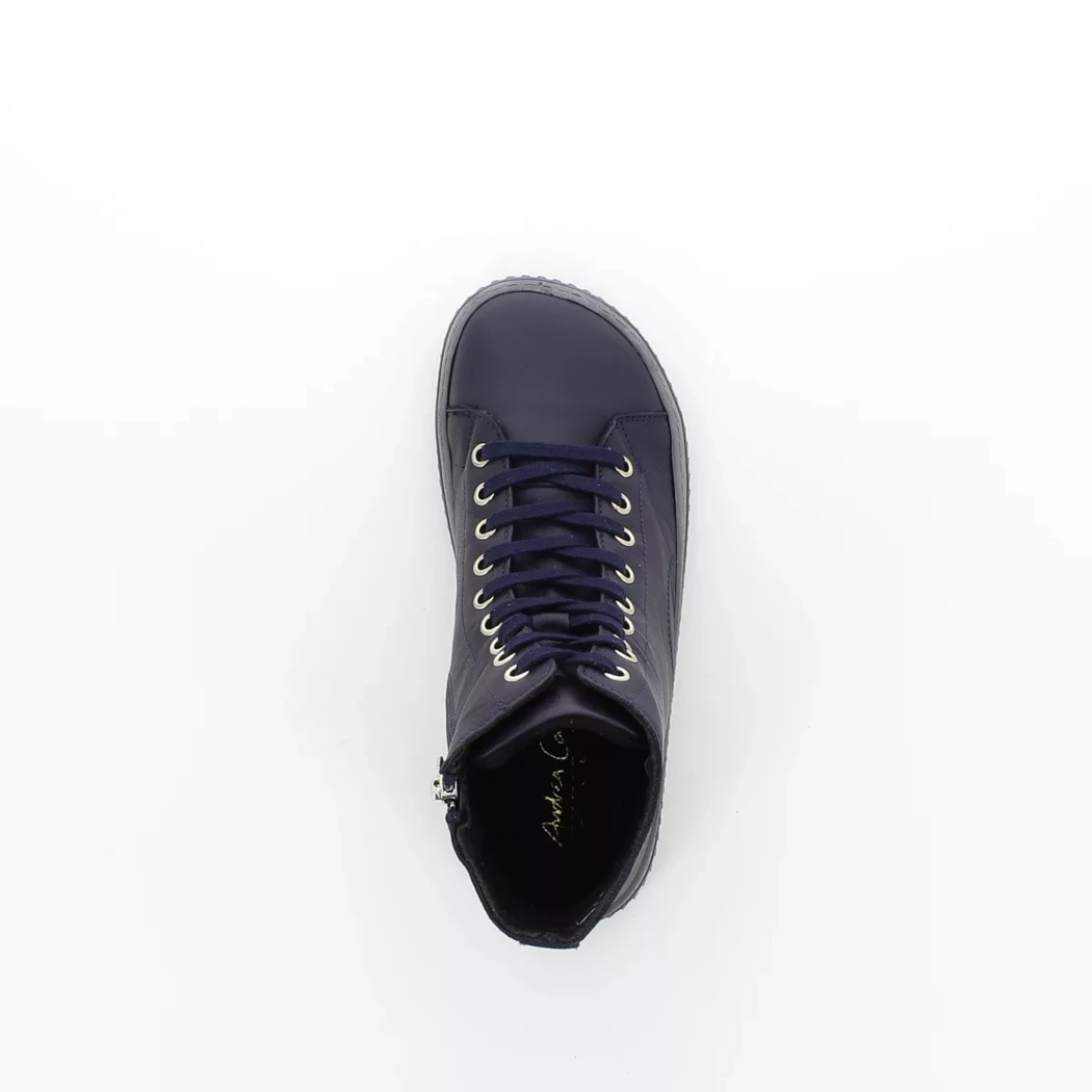 Image (6) de la chaussures Andrea Conti - Bottines Bleu en Cuir