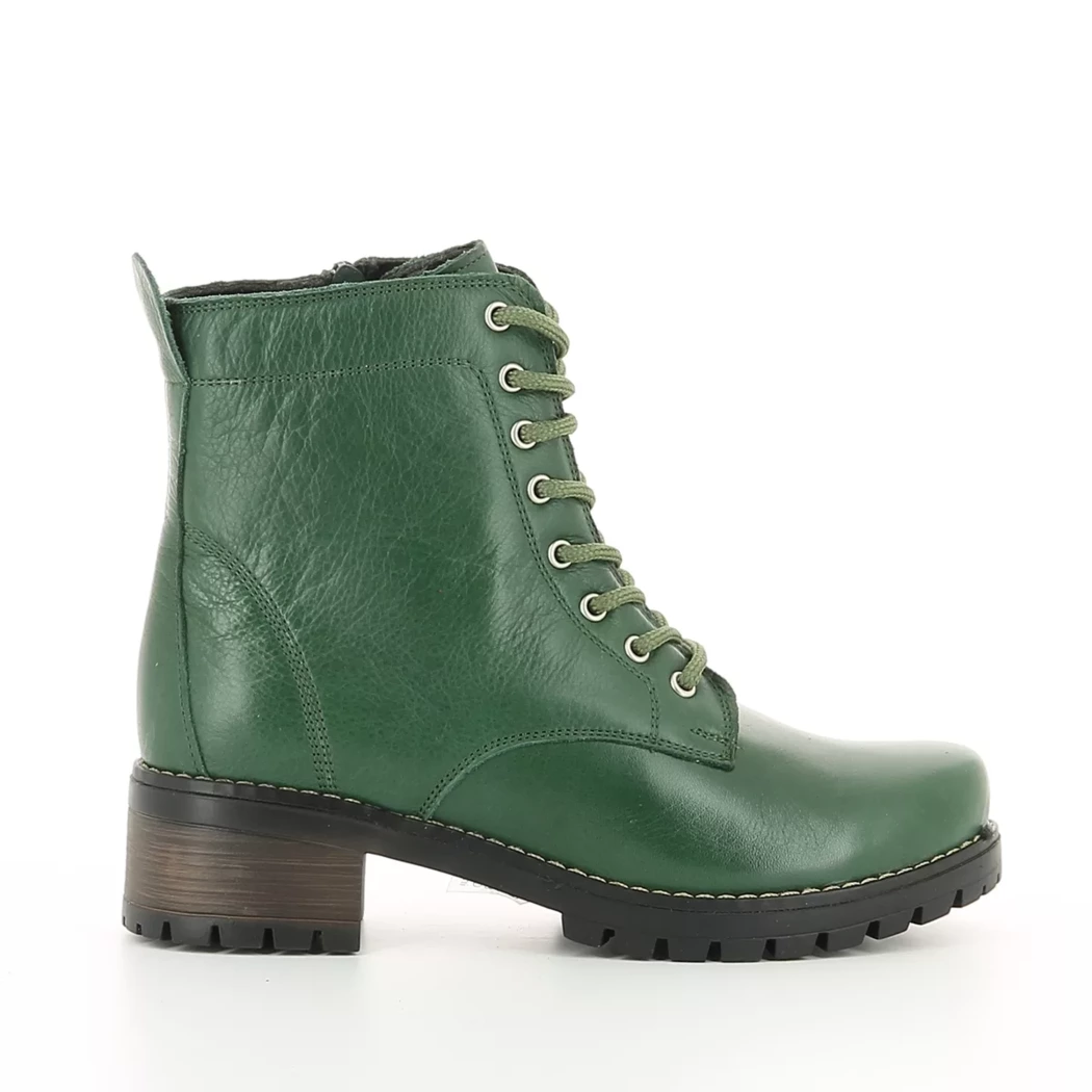 Image (2) de la chaussures Andrea Conti - Bottines Vert en Cuir Image (2) de la chaussures Andrea Conti - Bottines Vert en Cuir