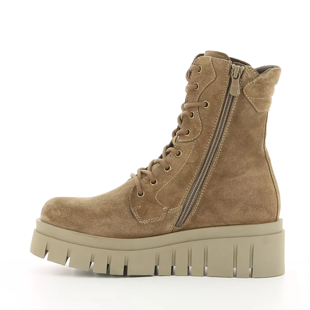 Image (4) de la chaussures Nero Giardini - Bottines Taupe en Cuir nubuck