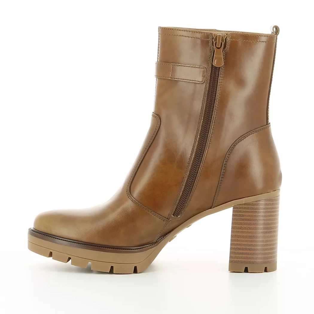 Image (4) de la chaussures Nero Giardini - Boots Cuir naturel / Cognac en Cuir