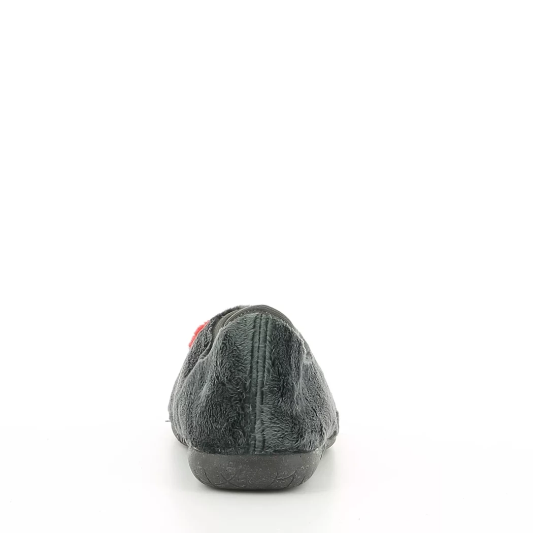 Image (3) de la chaussures Vul ladi - Pantoufles et Chaussons Gris en Textile