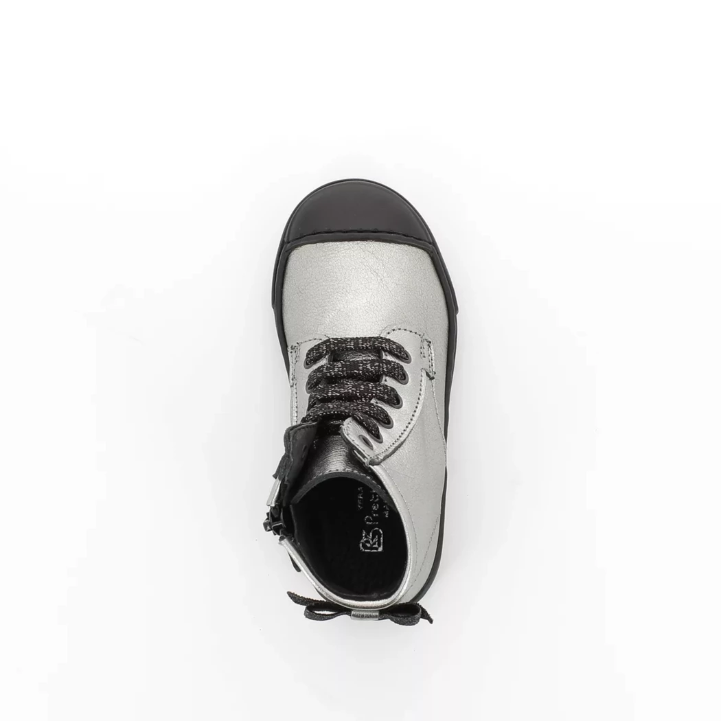 Image (6) de la chaussures Pretty Shoes - Bottines Argent en Cuir Image (6) de la chaussures Pretty Shoes - Bottines Argent en Cuir