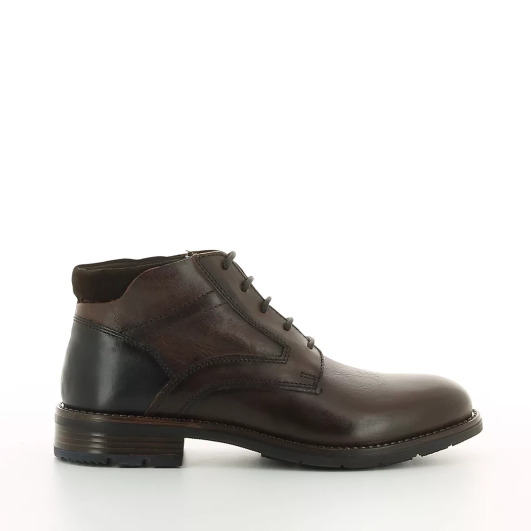 Image (2) de la chaussures Midtown District - Bottines Marron en Cuir