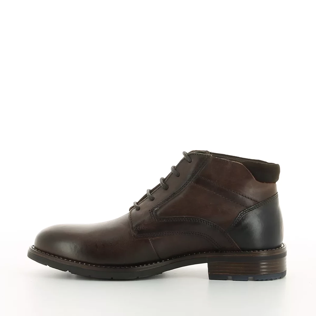 Image (4) de la chaussures Midtown District - Bottines Marron en Cuir