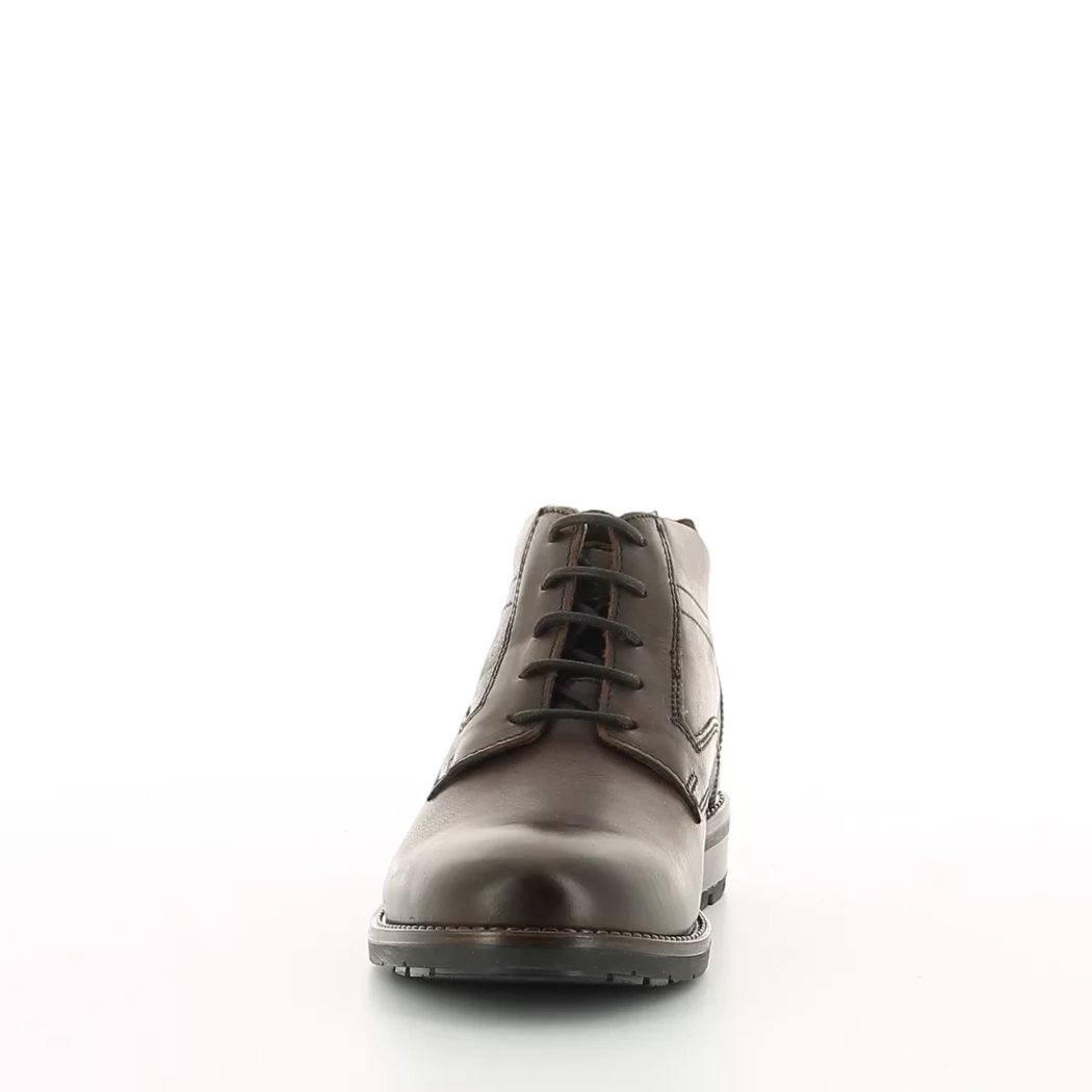 Image (5) de la chaussures Midtown District - Bottines Marron en Cuir