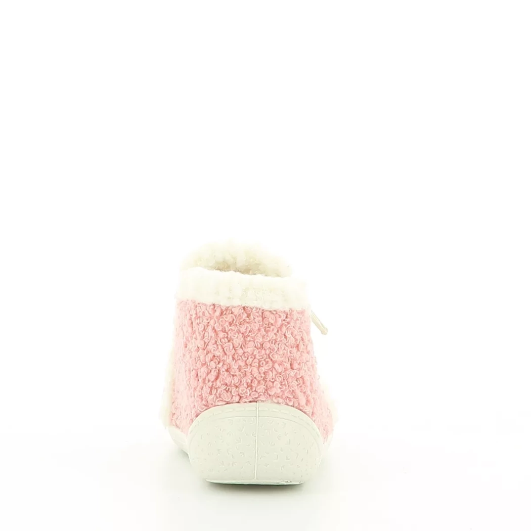 Image (3) de la chaussures Bossi - Pantoufles et Chaussons Rose en Textile