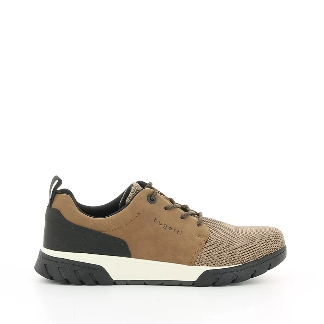 Image (2) de la chaussures Bugatti - Baskets Cuir naturel / Cognac en Textile