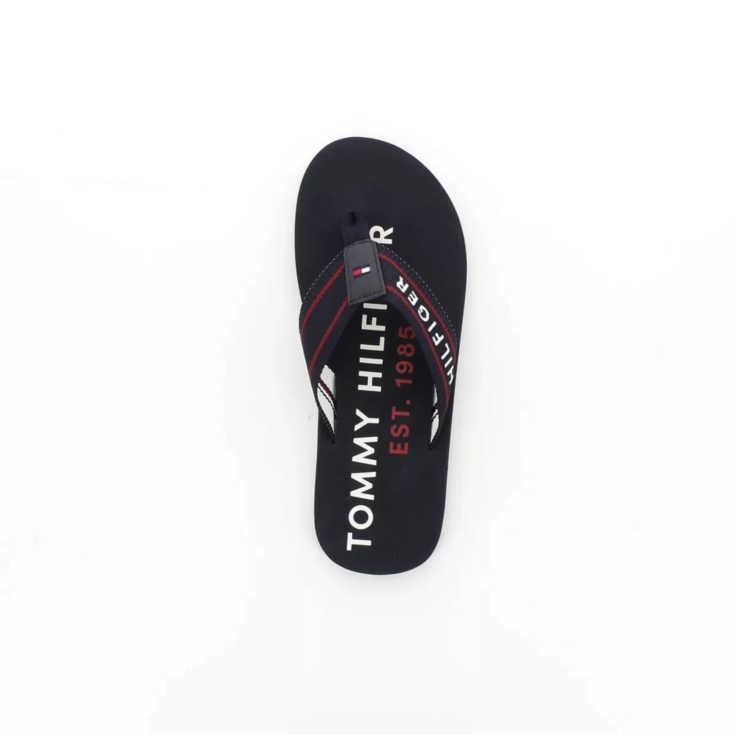 Image (6) de la chaussures Tommy Hilfiger - Mules et Sabots Bleu en Textile