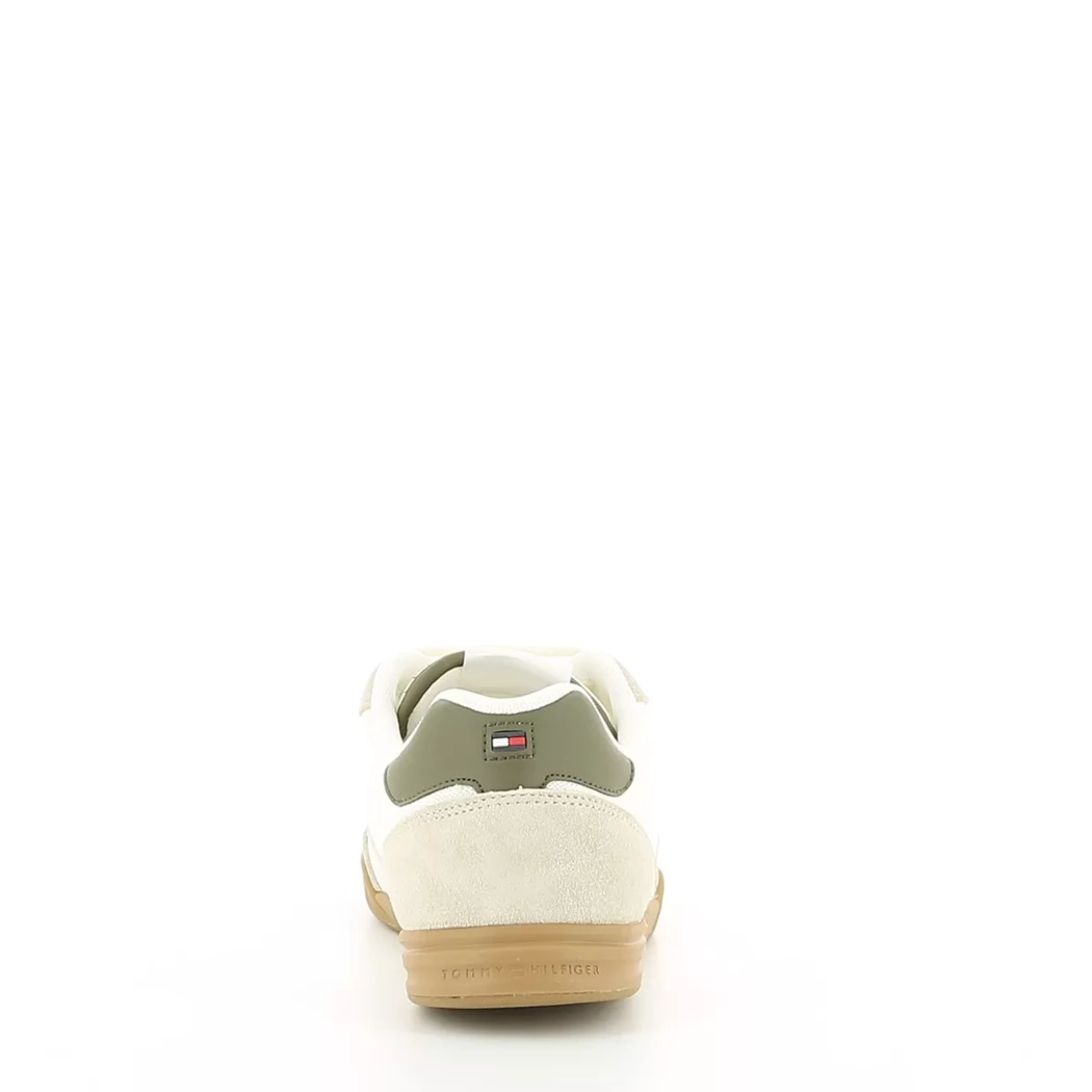 Image (3) de la chaussures Tommy Hilfiger - Baskets Blanc en Cuir