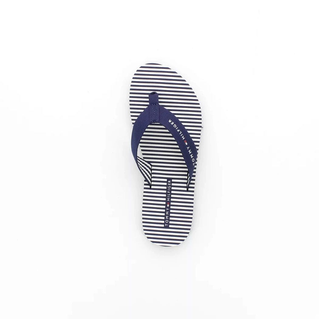 Image (6) de la chaussures Tommy Hilfiger - Mules et Sabots Bleu en Textile