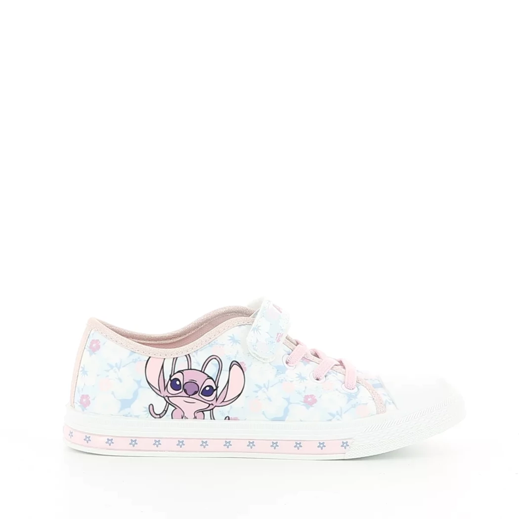 Image (2) de la chaussures Stitch - Baskets Bleu en Cuir synthétique