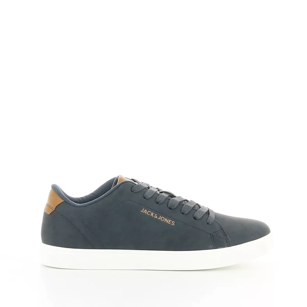 Image (2) de la chaussures Jack & Jones - Baskets Bleu en Cuir synthétique