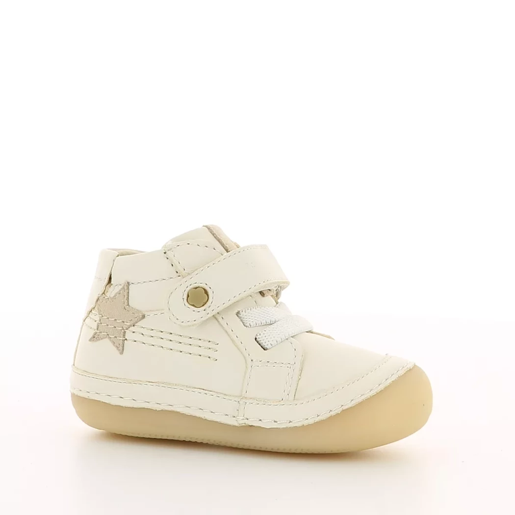 Image (1) de la chaussures Kickers - Bottines Blanc en Cuir Image (1) de la chaussures Kickers - Bottines Blanc en Cuir
