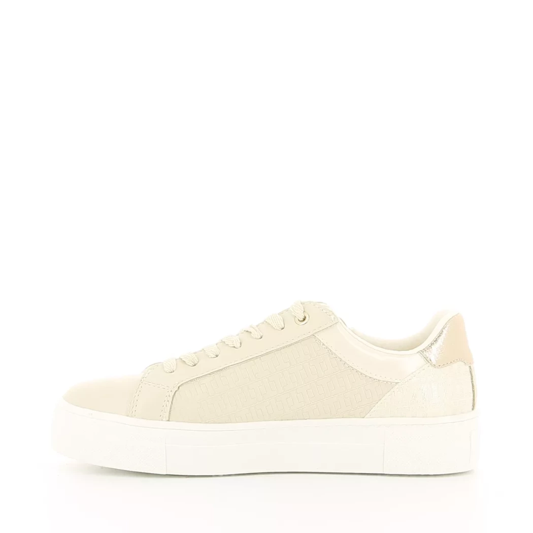 Image (4) de la chaussures Tamaris - Baskets Beige en Cuir synthétique