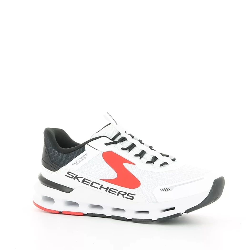 Image (1) de la chaussures Skechers - Baskets Blanc en Textile