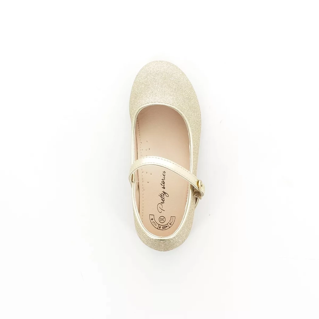 Image (6) de la chaussures Pretty Stories - Ballerines Beige en Cuir synthétique