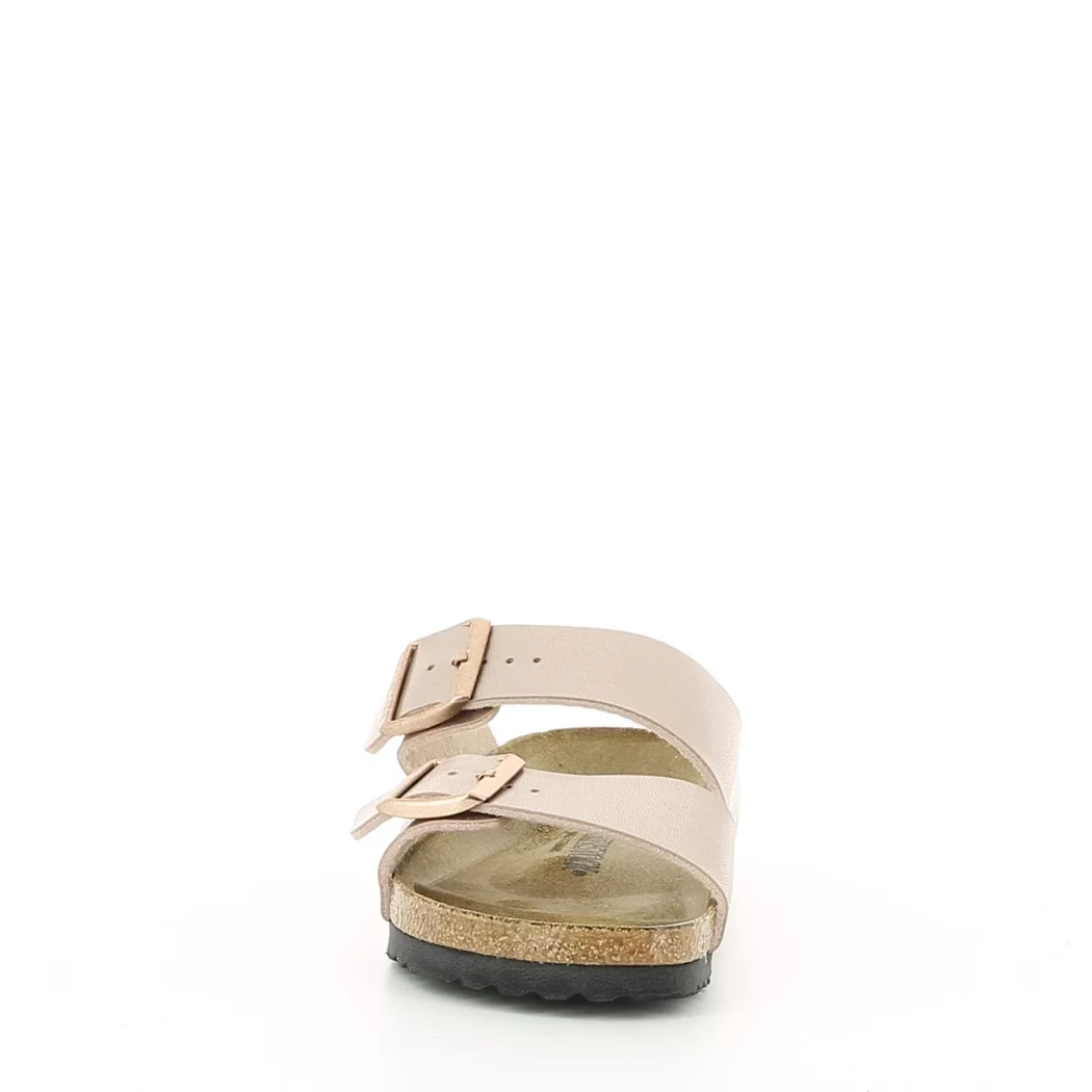 Image (5) de la chaussures Birkenstock - Mules et Sabots Orange en Cuir synthétique