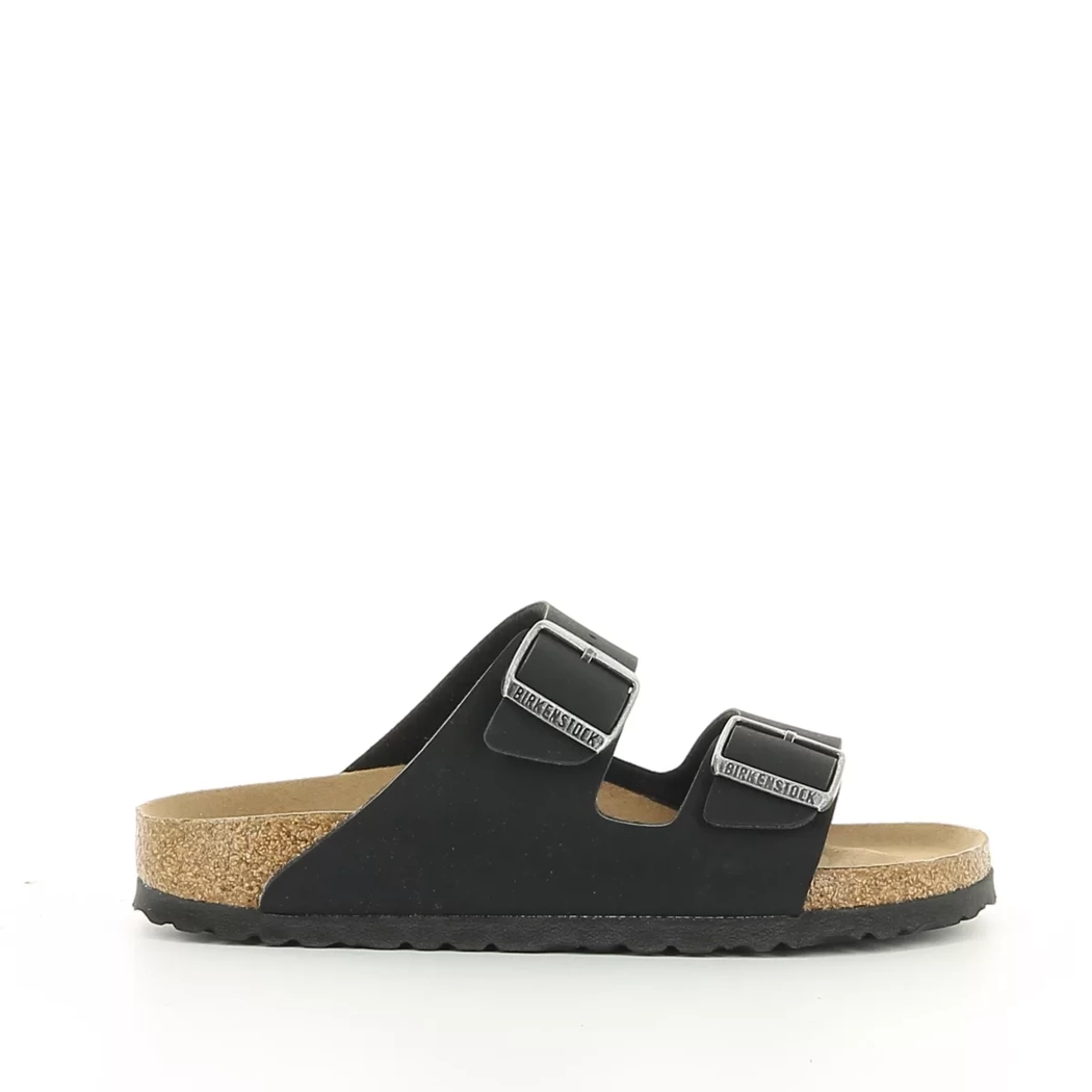 Image (2) de la chaussures Birkenstock - Mules et Sabots Noir en Cuir nubuck