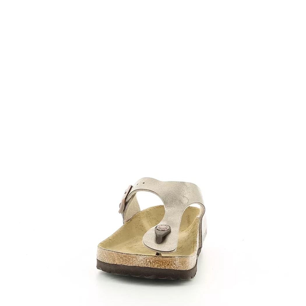 Image (5) de la chaussures Birkenstock - Mules et Sabots Taupe en Cuir synthétique