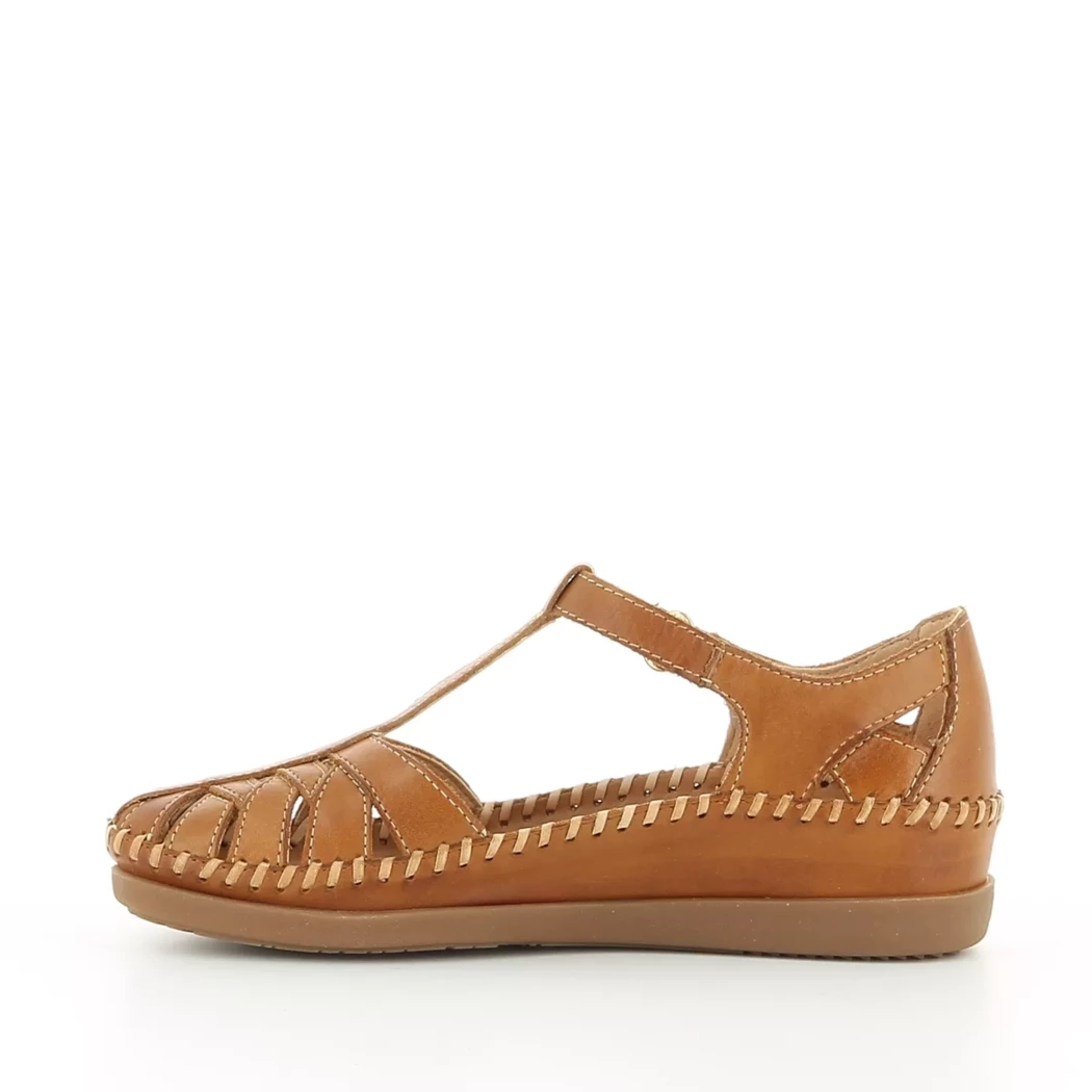 Image (4) de la chaussures Pikolinos - Ballerines Cuir naturel / Cognac en Cuir