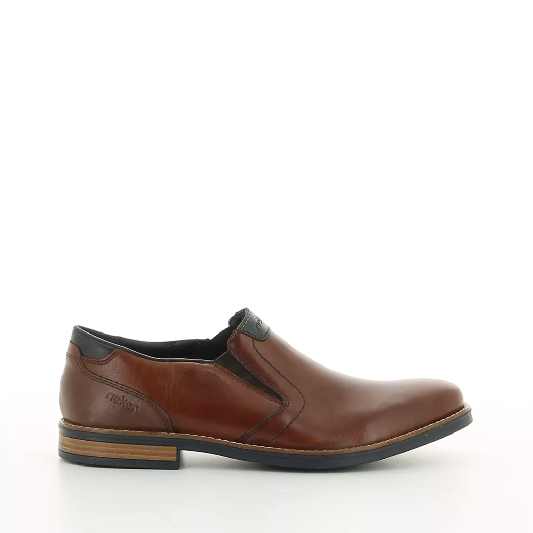 Image (2) de la chaussures Rieker - Mocassins Cuir naturel / Cognac en Cuir
